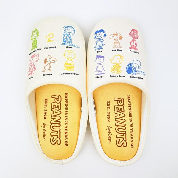 スヌーピー ルームシューズ スリッパ オールスター アイボリー キッチン PEAN･･･