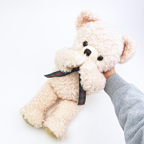 くまのメロディ ぬいぐるみ （L） ピンク 日本製 商品画像7：キャラグッズPERFECT WORLD TOKYO