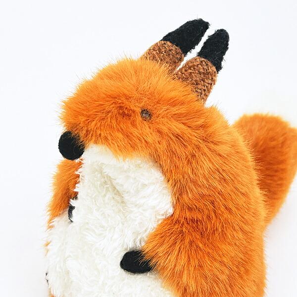 tetora きつね ぬいぐるみ(S) オレンジ 商品画像3：キャラグッズPERFECT WORLD TOKYO