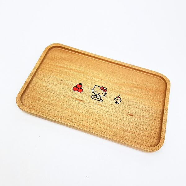 サンリオ ハローキティ ウッドトレー Sanrio 商品画像3：キャラグッズPERFECT WORLD TOKYO