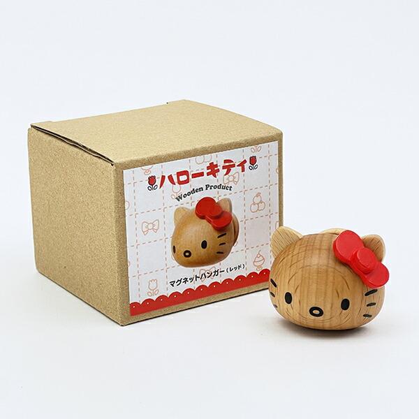サンリオ ハローキティ ウッドマグネットハンガー レッド Sanrio 商品画像6：キャラグッズPERFECT WORLD TOKYO