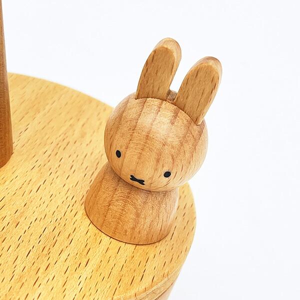 ミッフィー miffy ウッドリングホルダー アクセサリーケース 商品画像2：キャラグッズPERFECT WORLD TOKYO