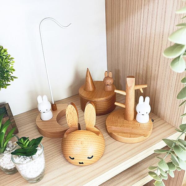 ミッフィー miffy ウッドリングホルダー アクセサリーケース 商品画像7：キャラグッズPERFECT WORLD TOKYO