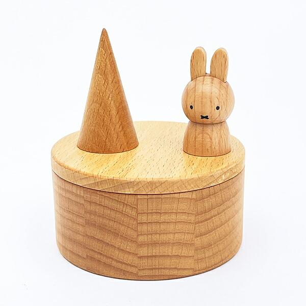 ミッフィー miffy ウッドリングホルダー アクセサリーケース 商品画像1：キャラグッズPERFECT WORLD TOKYO