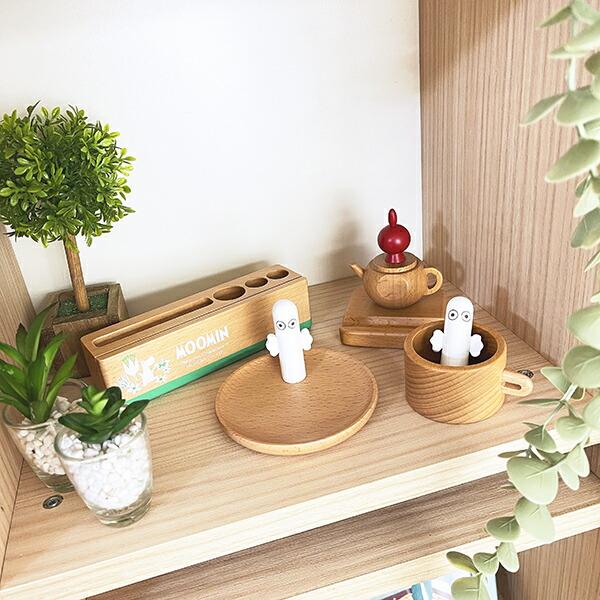 ムーミン ウッドデスクスタンド ペンスタンド 文具 MOOMIN 商品画像6：キャラグッズPERFECT WORLD TOKYO