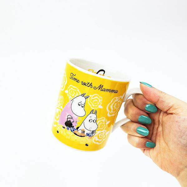 ムーミン マグ Time with Mamma イエロー キッチン マグカップ MOOMIN 商品画像6：キャラグッズPERFECT WORLD TOKYO