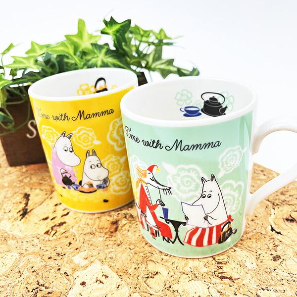 ムーミン マグ Time with Mamma イエロー キッチン マグカップ MOOMIN 商品画像8：キャラグッズPERFECT WORLD TOKYO