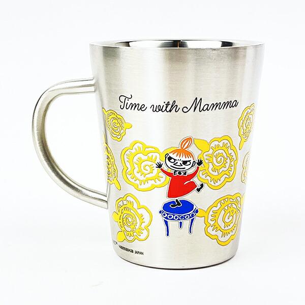 ムーミン 二重マグ Time with Mamma イエロー キッチン マグカップ MOOMIN 商品画像3：キャラグッズPERFECT WORLD TOKYO