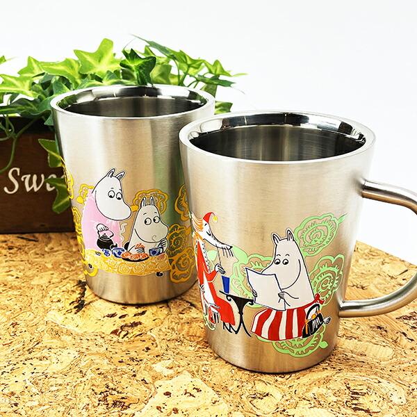 ムーミン 二重マグ Time with Mamma イエロー キッチン マグカップ MOOMIN 商品画像6：キャラグッズPERFECT WORLD TOKYO