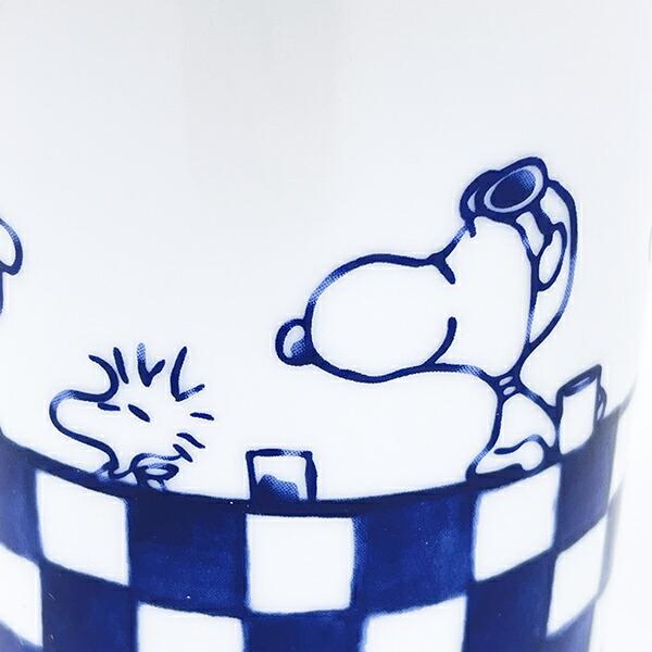 スヌーピー 市松 寿司湯呑 コップ 縁起ものシリーズ 日本製 SNOOPY 商品画像2：キャラグッズPERFECT WORLD TOKYO