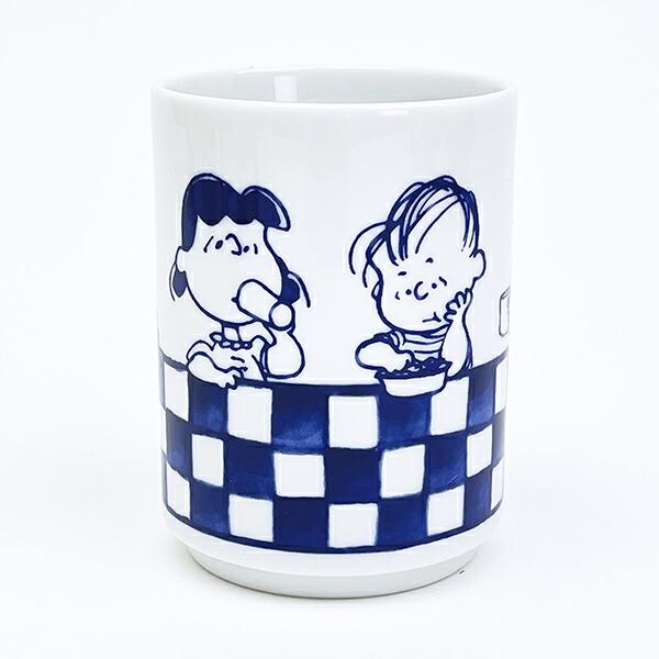 スヌーピー 市松 寿司湯呑 コップ 縁起ものシリーズ 日本製 SNOOPY 商品画像3：キャラグッズPERFECT WORLD TOKYO