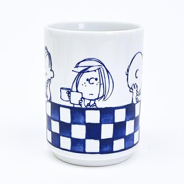 スヌーピー 市松 寿司湯呑 コップ 縁起ものシリーズ 日本製 SNOOPY 商品画像4：キャラグッズPERFECT WORLD TOKYO