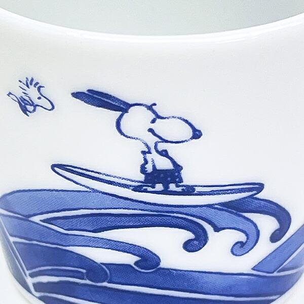 スヌーピー 波 ミニカップ コップ 縁起ものシリーズ 日本製 SNOOPY 商品画像2：キャラグッズPERFECT WORLD TOKYO