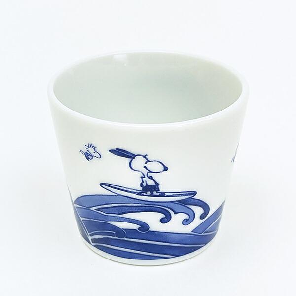 スヌーピー 波 ミニカップ コップ 縁起ものシリーズ 日本製 SNOOPY