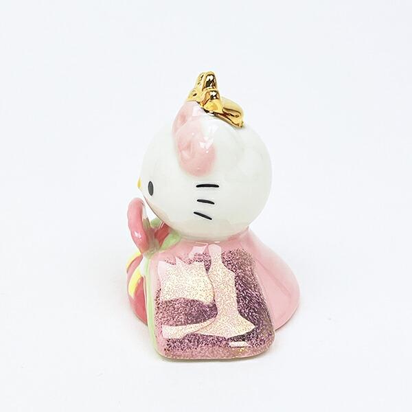 サンリオ ハローキティ 磁器ひな人形 雛人形 節句人形 吉徳 Sanrio 商品画像4：キャラグッズPERFECT WORLD TOKYO