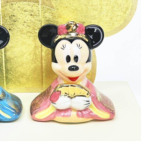 ディズニー ミッキー＆ミニー 磁器ひな人形 節句人形 雛人形 吉徳 Disney 商品画像3：キャラグッズPERFECT WORLD TOKYO