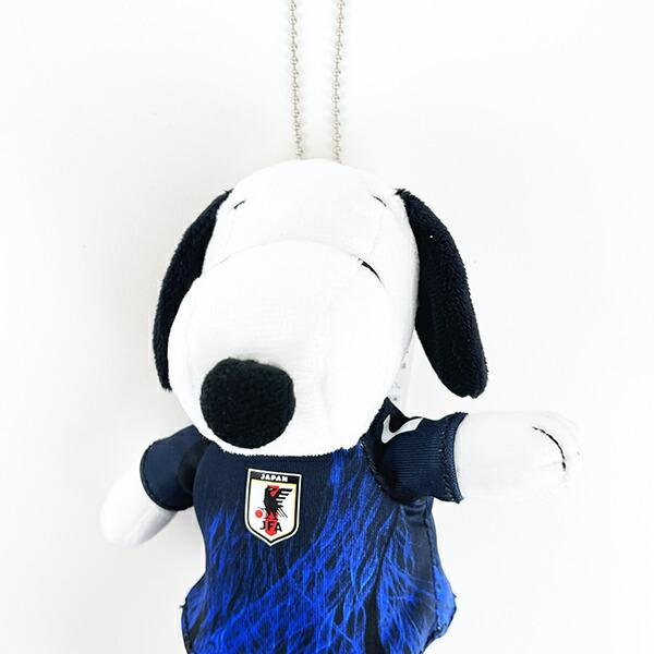 スヌーピー サッカー日本代表ver マスコット ぬいぐるみ SNOOPY 商品画像3：キャラグッズPERFECT WORLD TOKYO