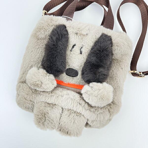 スヌーピー クリプティッド 2WAY ショルダーミニトートバッグ ベージュ  SNOOPY 商品画像2：キャラグッズPERFECT WORLD TOKYO