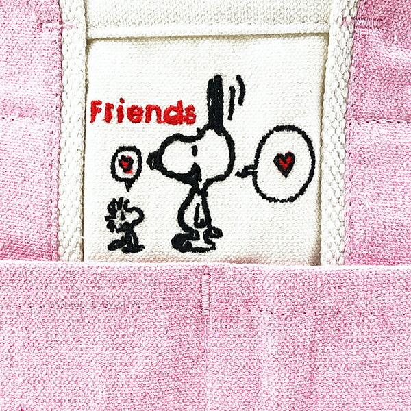 スヌーピー トートバッグ(S) (ピンク) ランチ SNOOPY ROOTOTE ルートート コラボ 商品画像2：キャラグッズPERFECT WORLD TOKYO