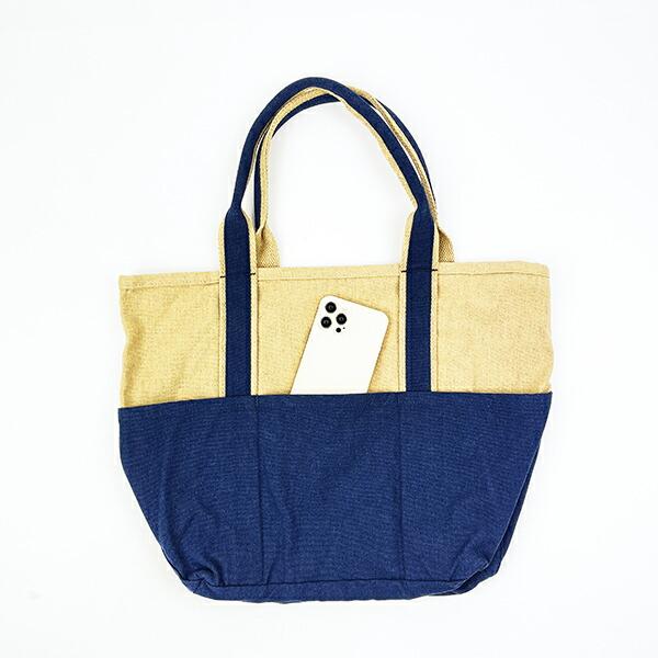 スヌーピー トートバッグ(M) (ネイビー) ランチ SNOOPY ROOTOTE ルートート コラボ 商品画像3：キャラグッズPERFECT WORLD TOKYO