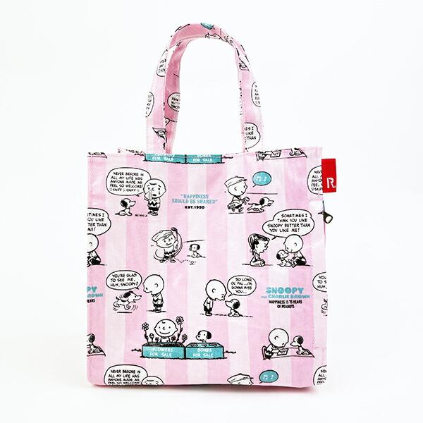 スヌーピー スクエアトートバッグ(小) 50ｓ SNOOPY ROOTOTE ルートート コラ･･･