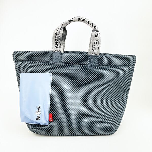 スヌーピー ウエッファ トートバッグ グレー SNOOPY ROOTOTE ルートート コラ･･･