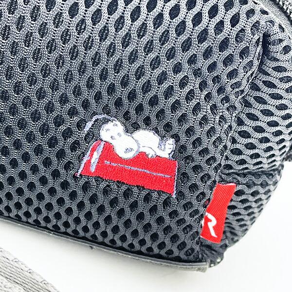 スヌーピー ウエッファ ショルダーバッグ ブラック SNOOPY ROOTOTE ルートート コラボ 商品画像2：キャラグッズPERFECT WORLD TOKYO
