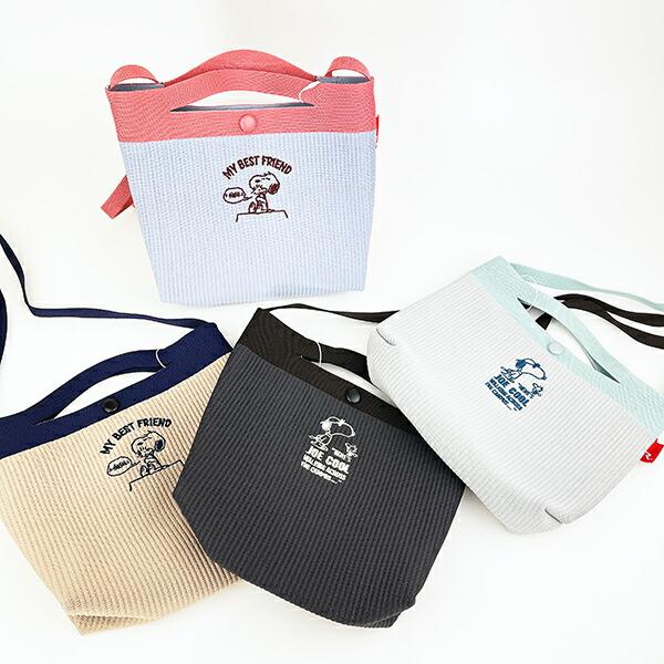 スヌーピー ルフル ショルダーバッグ グレー SNOOPY ROOTOTE ルートート コラボ 商品画像8：キャラグッズPERFECT WORLD TOKYO