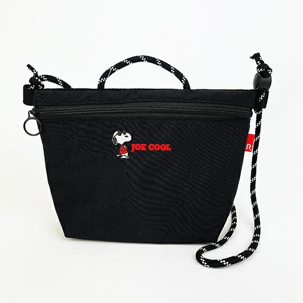 スヌーピー サコッシュ ブラック ショルダーバッグ SNOOPY ROOTOTE ルートー･･･