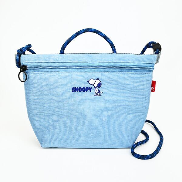 スヌーピー サコッシュ サックス ショルダーバッグ SNOOPY ROOTOTE ルートー･･･