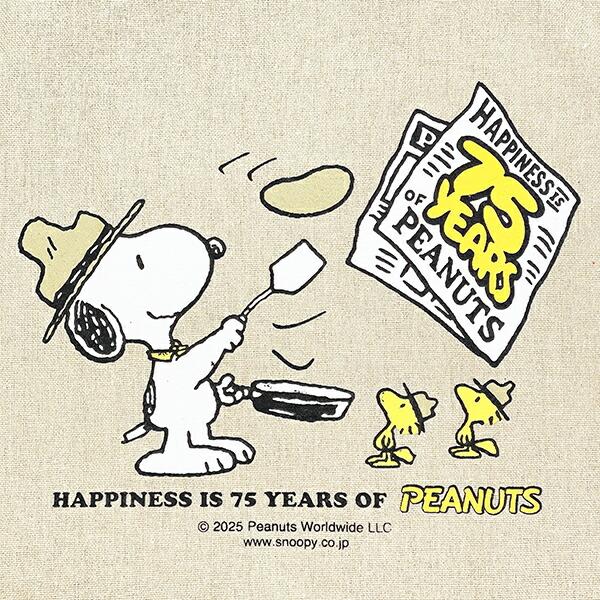 スヌーピー トートバッグ トール ベージュ PEANUTS 75th ROOTOTE ルートート SNOOPY 商品画像2：キャラグッズPERFECT WORLD TOKYO