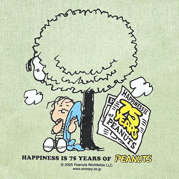 スヌーピー チャーリーブラウン トートバッグ トール ミント PEANUTS 75th ROOTOTE ルートート SNOOPY 商品画像2：キャラグッズPERFECT WORLD TOKYO