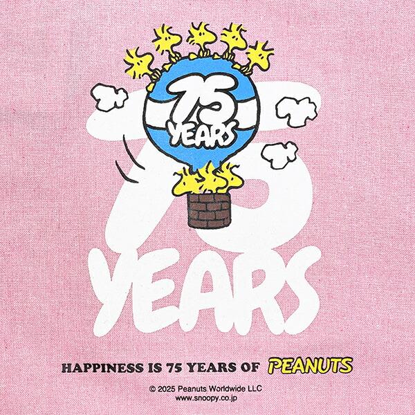 スヌーピー ウッドストック トートバッグ トール ピンク PEANUTS 75th ROOTOTE ルートート SNOOPY 商品画像2：キャラグッズPERFECT WORLD TOKYO
