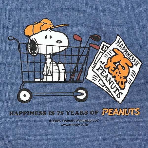スヌーピー トートバッグ トール ブルー PEANUTS 75th ROOTOTE ルートート SNOOPY 商品画像2：キャラグッズPERFECT WORLD TOKYO