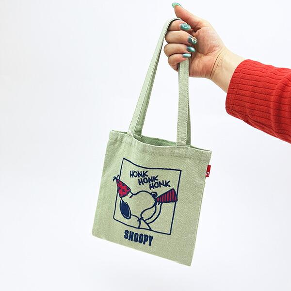 スヌーピー ミニトートバッグ ベビールー ミント PEANUTS 75th ROOTOTE ルートート SNOOPY 商品画像4：キャラグッズPERFECT WORLD TOKYO