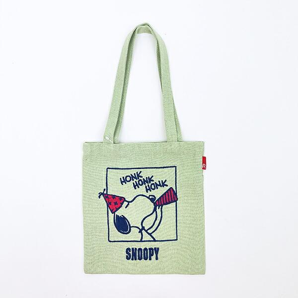 スヌーピー ミニトートバッグ ベビールー ミント PEANUTS 75th ROOTOTE ルー･･･