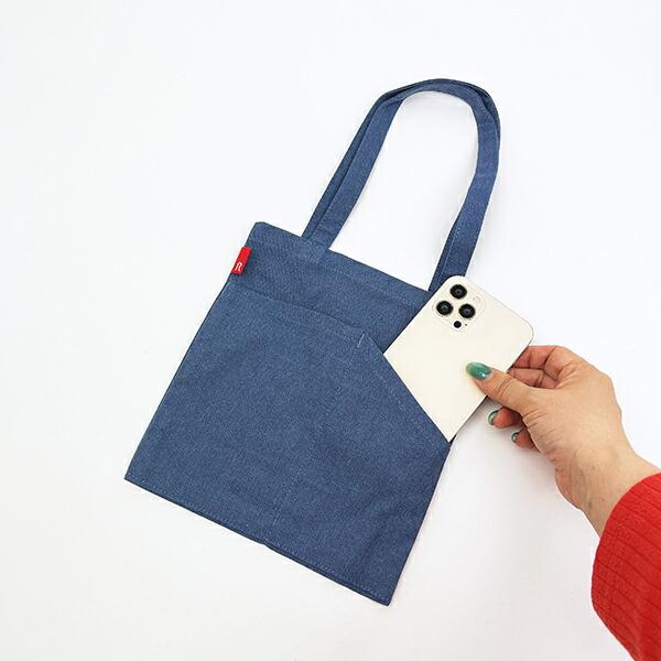 スヌーピー ウッドストック ミニトートバッグ ブルー PEANUTS 75th ROOTOTE ルートート SNOOPY 商品画像3：キャラグッズPERFECT WORLD TOKYO