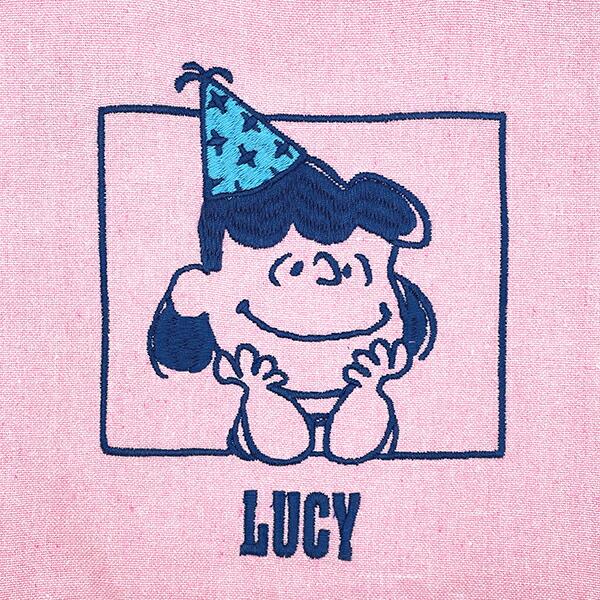 スヌーピー ルーシー ミニトートバッグ ピンク PEANUTS 75th ROOTOTE ルートート SNOOPY 商品画像2：キャラグッズPERFECT WORLD TOKYO