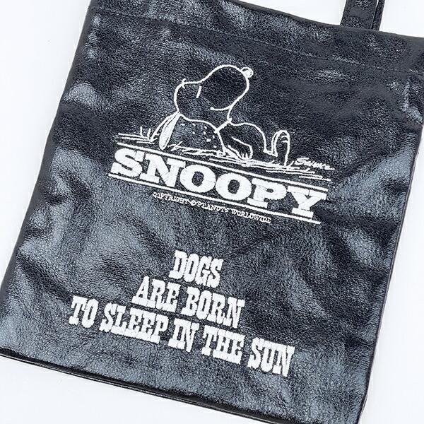 スヌーピー ミニトートバッグ ブラック PEANUTS 75th ROOTOTE ルートート コラボ SNOOPY 商品画像2：キャラグッズPERFECT WORLD TOKYO