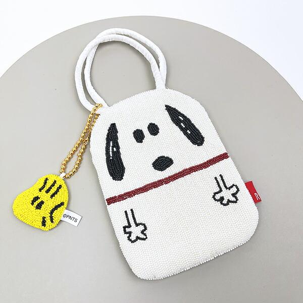 スヌーピー ミニトートバッグ アイボリー ROOTOTE ルートート コラボ SNOOPY 商品画像11：キャラグッズPERFECT WORLD TOKYO