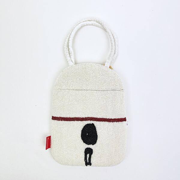 スヌーピー ミニトートバッグ アイボリー ROOTOTE ルートート コラボ SNOOPY 商品画像5：キャラグッズPERFECT WORLD TOKYO