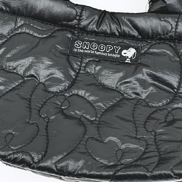 スヌーピー ミニショルダーバッグ (ブラック) SNOOPY 商品画像2：キャラグッズPERFECT WORLD TOKYO