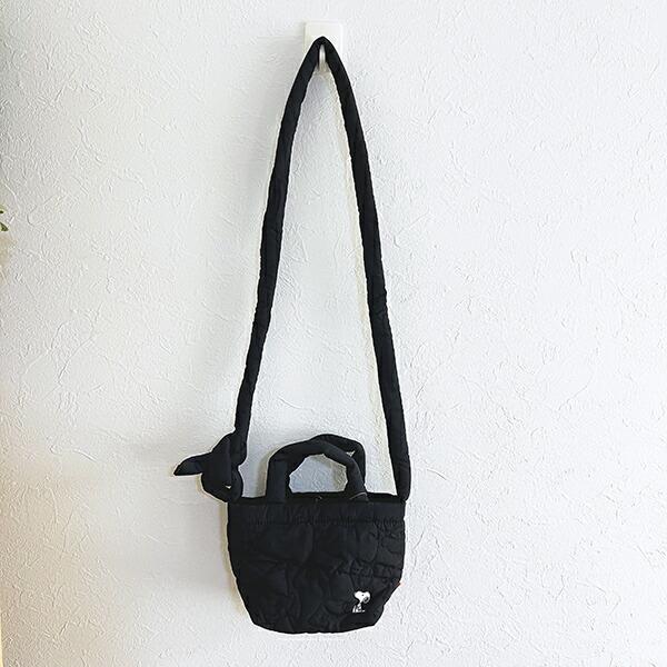 スヌーピー 2WAYミニショルダーバッグ マットブラック ROOTOTE ルートート SNOOPY 商品画像7：キャラグッズPERFECT WORLD TOKYO