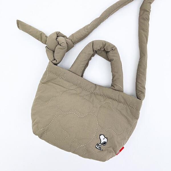 スヌーピー 2WAYミニショルダーバッグ ベージュ ROOTOTE ルートート SNOOPY 商品画像2：キャラグッズPERFECT WORLD TOKYO