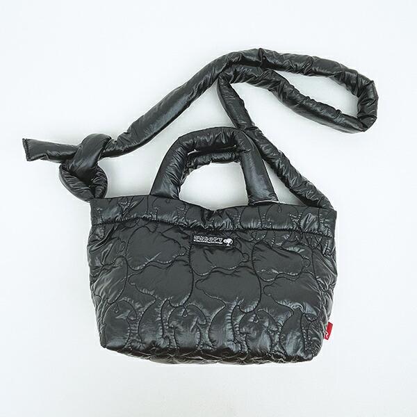 スヌーピー 2WAYデリショルダーバッグ シャイニーブラック ROOTOTE ルートー･･･