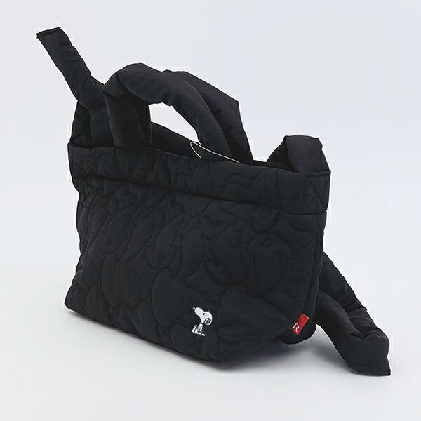 スヌーピー 2WAYデリショルダーバッグ マットブラック ROOTOTE ルートート SNOOPY 商品画像3：キャラグッズPERFECT WORLD TOKYO
