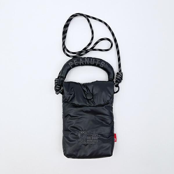 スヌーピー 2WAYミニショルダーバッグ シャイニーブラック ROOTOTE ルートー･･･
