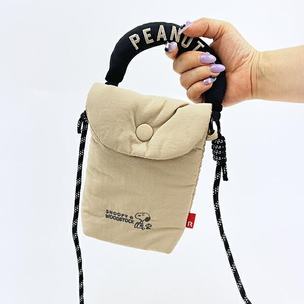 スヌーピー 2WAYミニショルダーバッグ マットベージュ ROOTOTE ルートート コラボ SNOOPY 商品画像7：キャラグッズPERFECT WORLD TOKYO