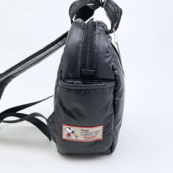 スヌーピー リュック シャイニーブラック ROOTOTE ルートート コラボ SNOOPY 商品画像6：キャラグッズPERFECT WORLD TOKYO