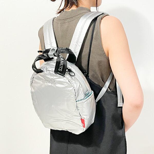 スヌーピー リュック シャイニーシルバー ROOTOTE ルートート コラボ SNOOPY 商品画像10：キャラグッズPERFECT WORLD TOKYO